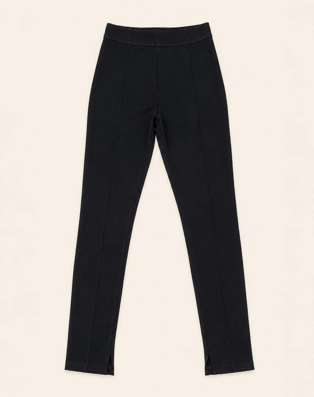Another Tomorrow Black Lyocell Leggings Pants Size S Made in Portugal